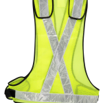 Adjustable Reflective Bib Lime