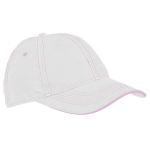 6 Panel Microfibre Stitch Cap - Image 3