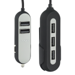 Whizzy 5 Port USB Car Charger - Image 2