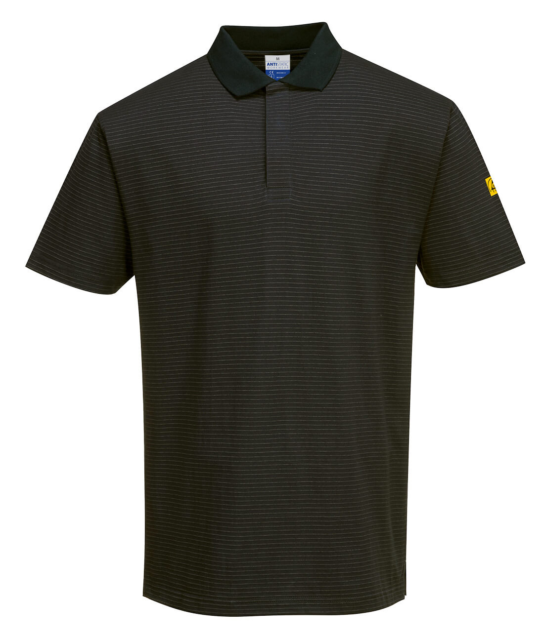 AS21BKR.jpg AS21-Anti-Static ESD Polo Shirt S/S - Image 1