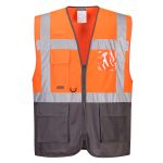 C476-Warsaw Hi-Vis Contrast Executive Vest