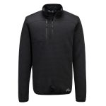 KX376-KX3 Textured 1/4 Zip Sweatshirt