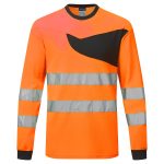 PW221-PW2 Hi-Vis T-Shirt L/S