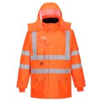 RT27-Hi-Vis Breathable 7-in-1 Traffic Jacket
