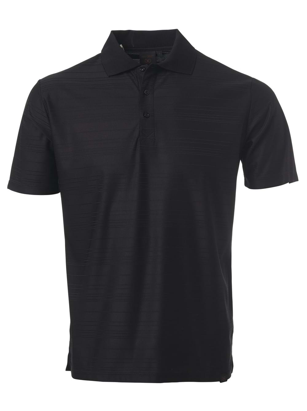CMT-GF1-ORI-BLA.jpg Men's Origin Golfer: Moisture-Wicking Golf Shirt with UV Protection and Comfort Fit - Image 1