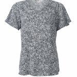 Paris K264 S/S Blouse   Multi Speckles