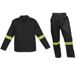 Conti Suit 2pce with reflective Black