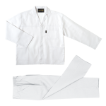 Conti Suit 2pce P Cotton White