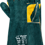 PIONEER 8" GREEN LINED ELBOW LENGTH WITH REINFORCED PALM