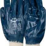 PIONEER BLUE NITRILE KNIT WRIST