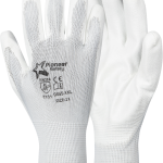 PIONEER WHITE PU COATED INSPECTOR GLOVE