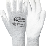 PIONEER ANTI-STATIC CARBON NYLON GLOVE PU DIPPED SZ8-11