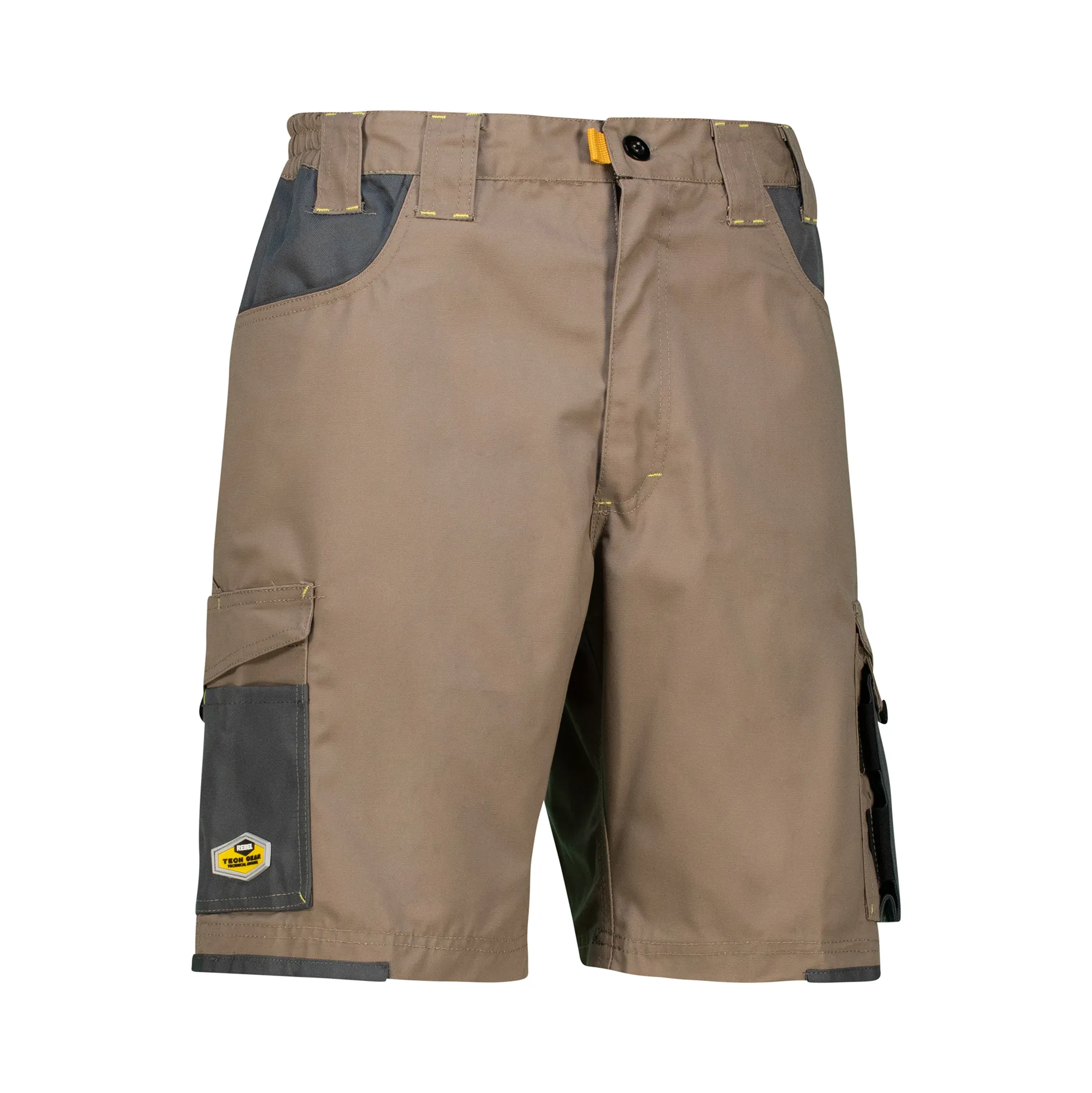 Technical apparel shorts desert dust tech gear angled rebel.webp
